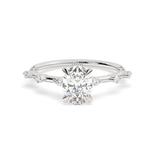 Lauren Engagement Ring - 1.00 Ct Oval