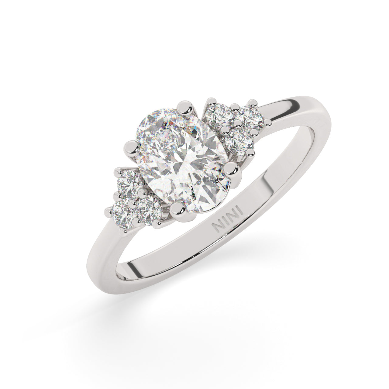 Terra Engagement Ring - 1.00 Ct Oval