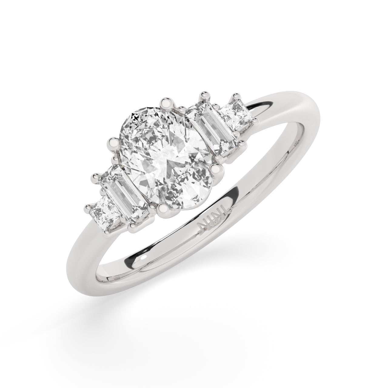 Amy Engagement Ring - 1.00 Ct Oval
