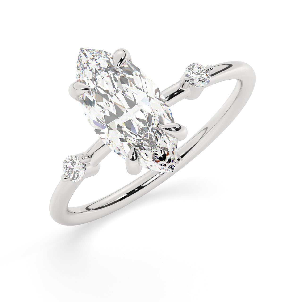 Lory Engagement Ring - 1.50 Ct Marquise