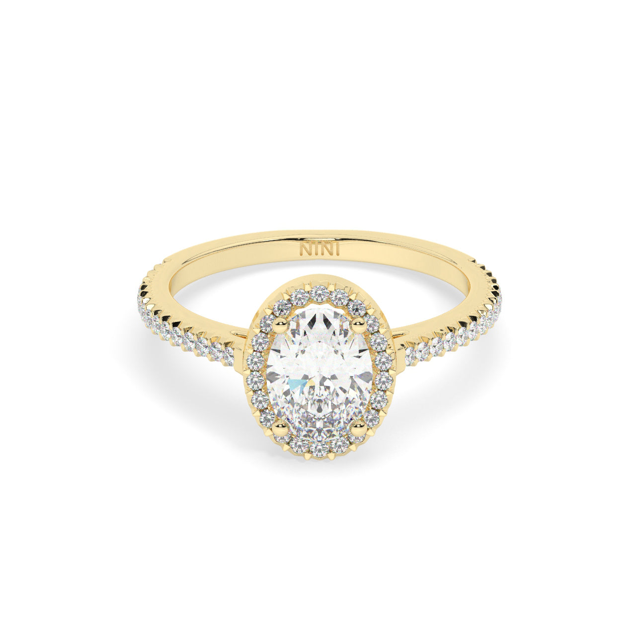 Hailey Engagement Ring - 1.00 Ct Oval