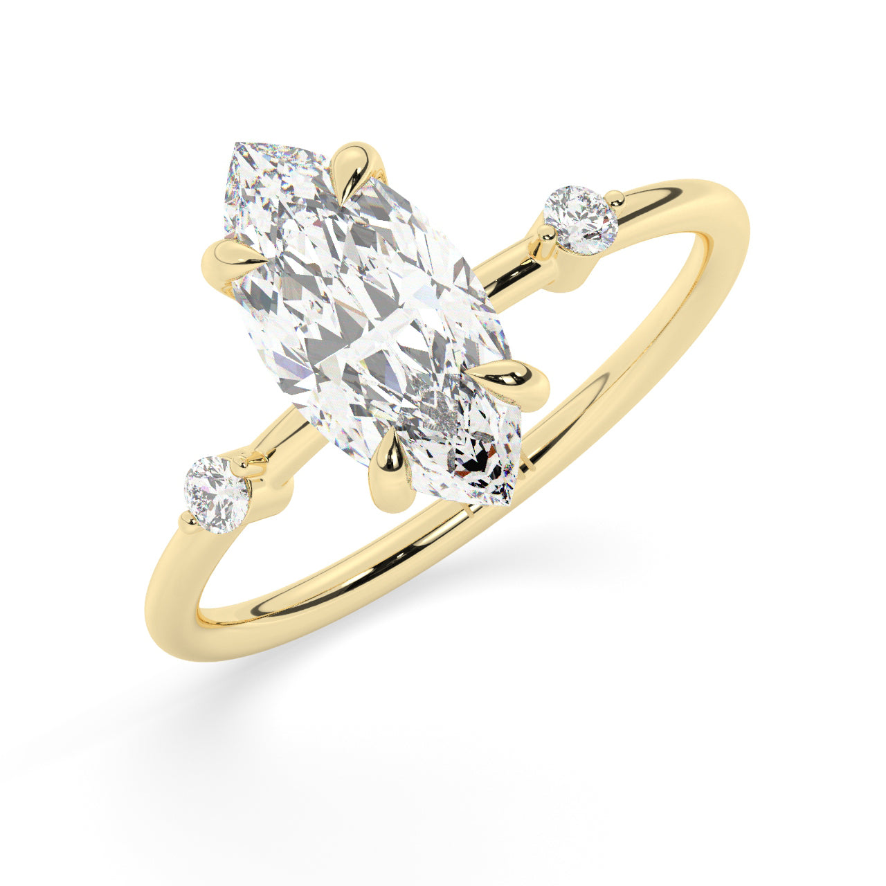 Lory Engagement Ring - 1.50 Ct Marquise