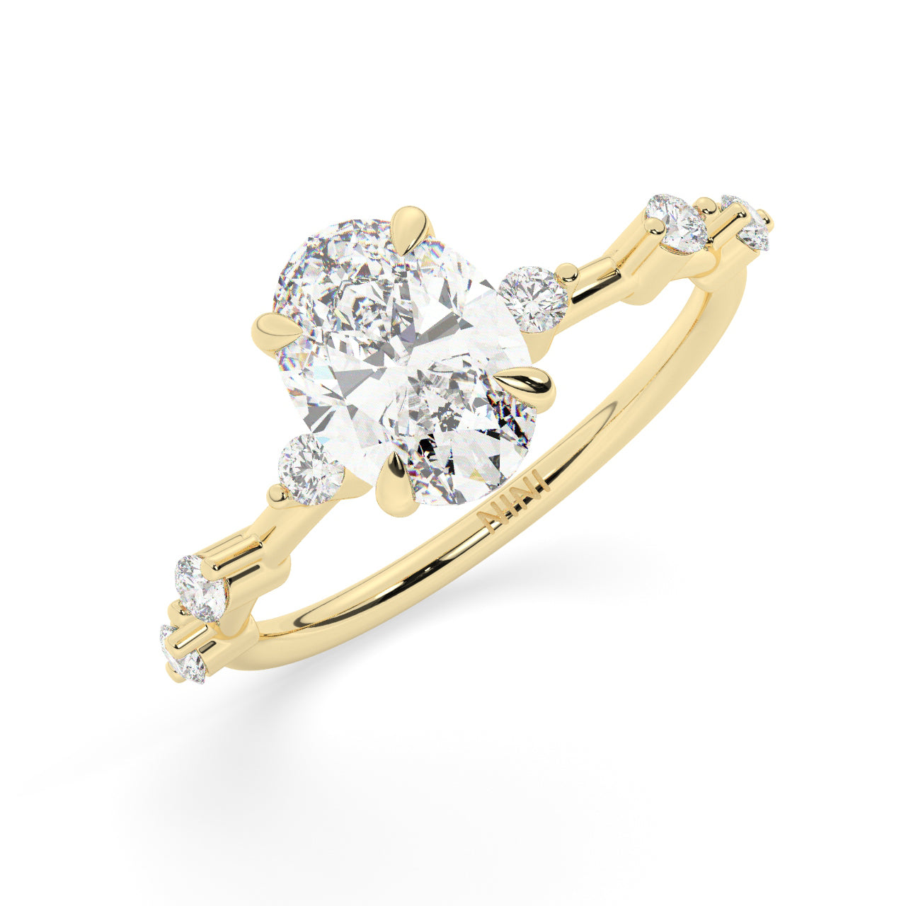 Lauren Engagement Ring - 1.50 Ct Oval