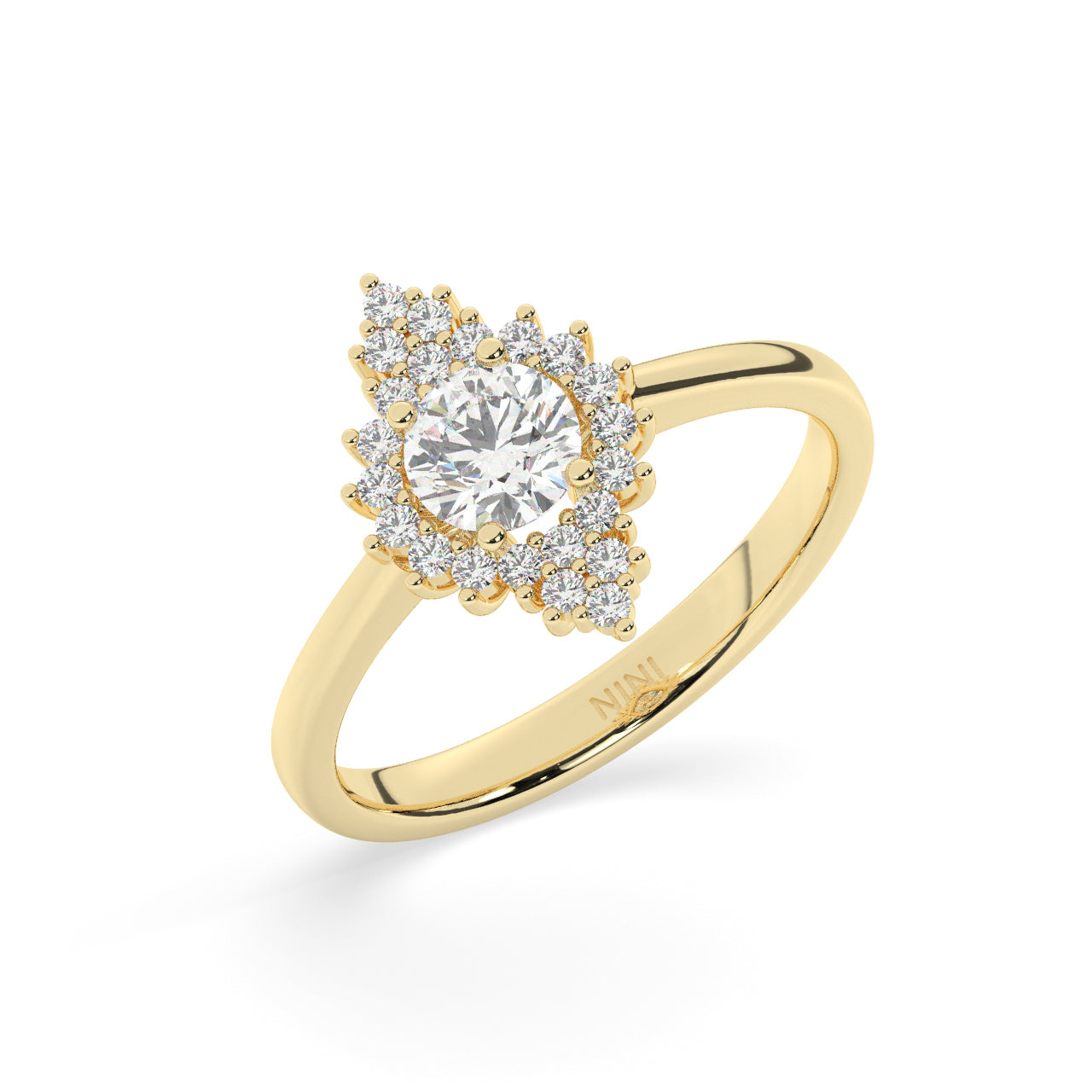 Adva Engagement Ring - 0.50 Ct