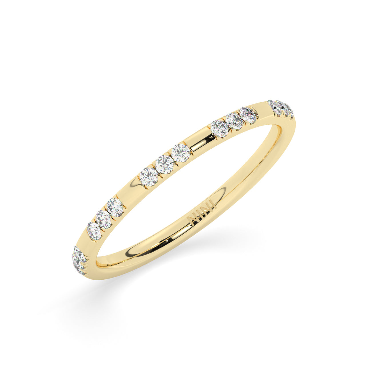 Mini 3 Diamond Spaces Band