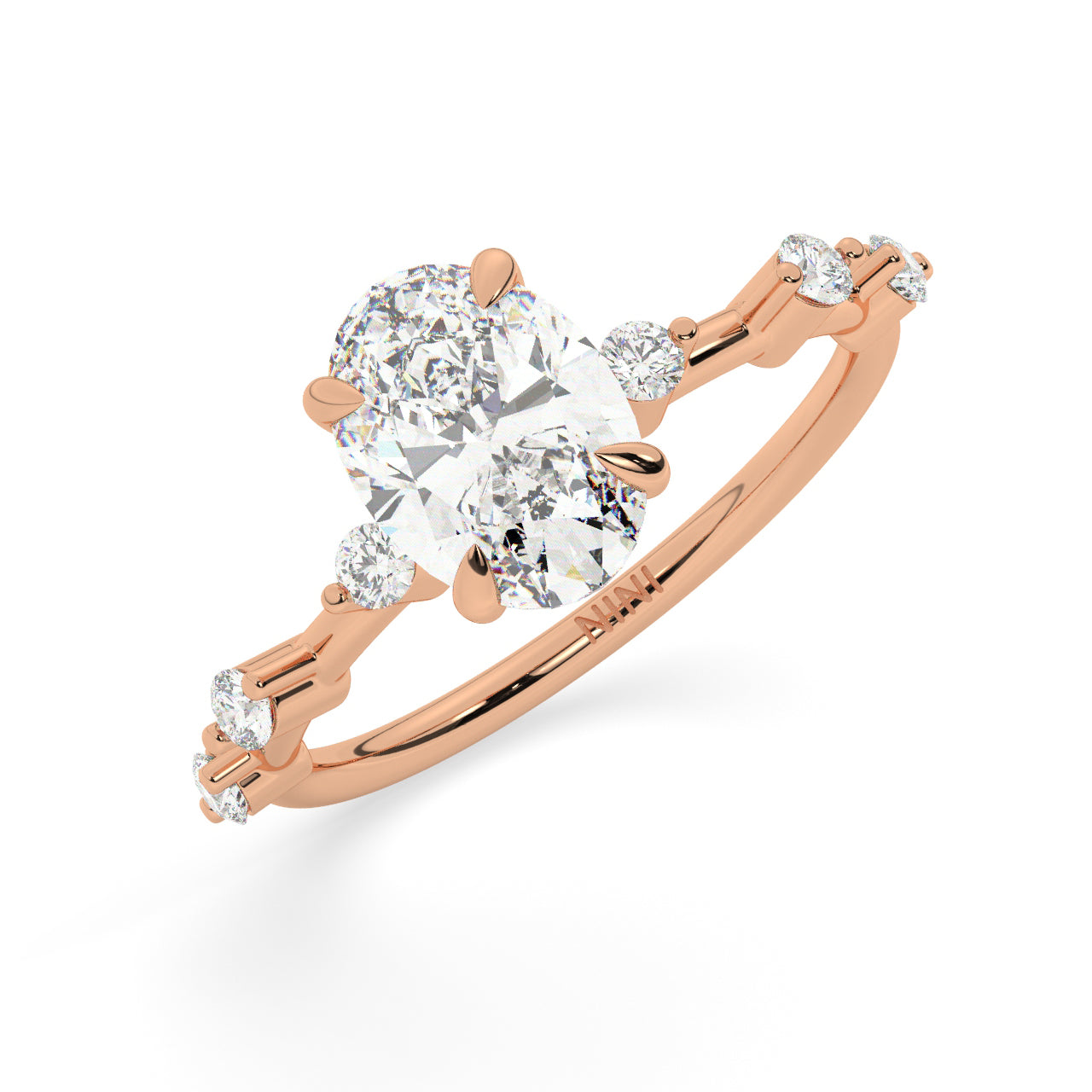 Lauren Engagement Ring - 1.50 Ct Oval