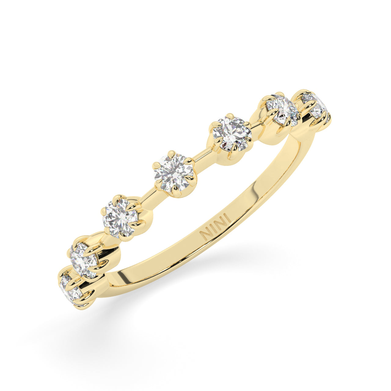 Stars Diamonds Ring