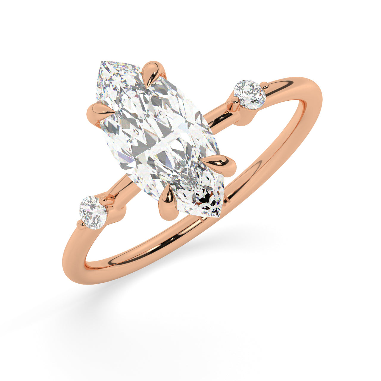 Lory Engagement Ring - 1.50 Ct Marquise
