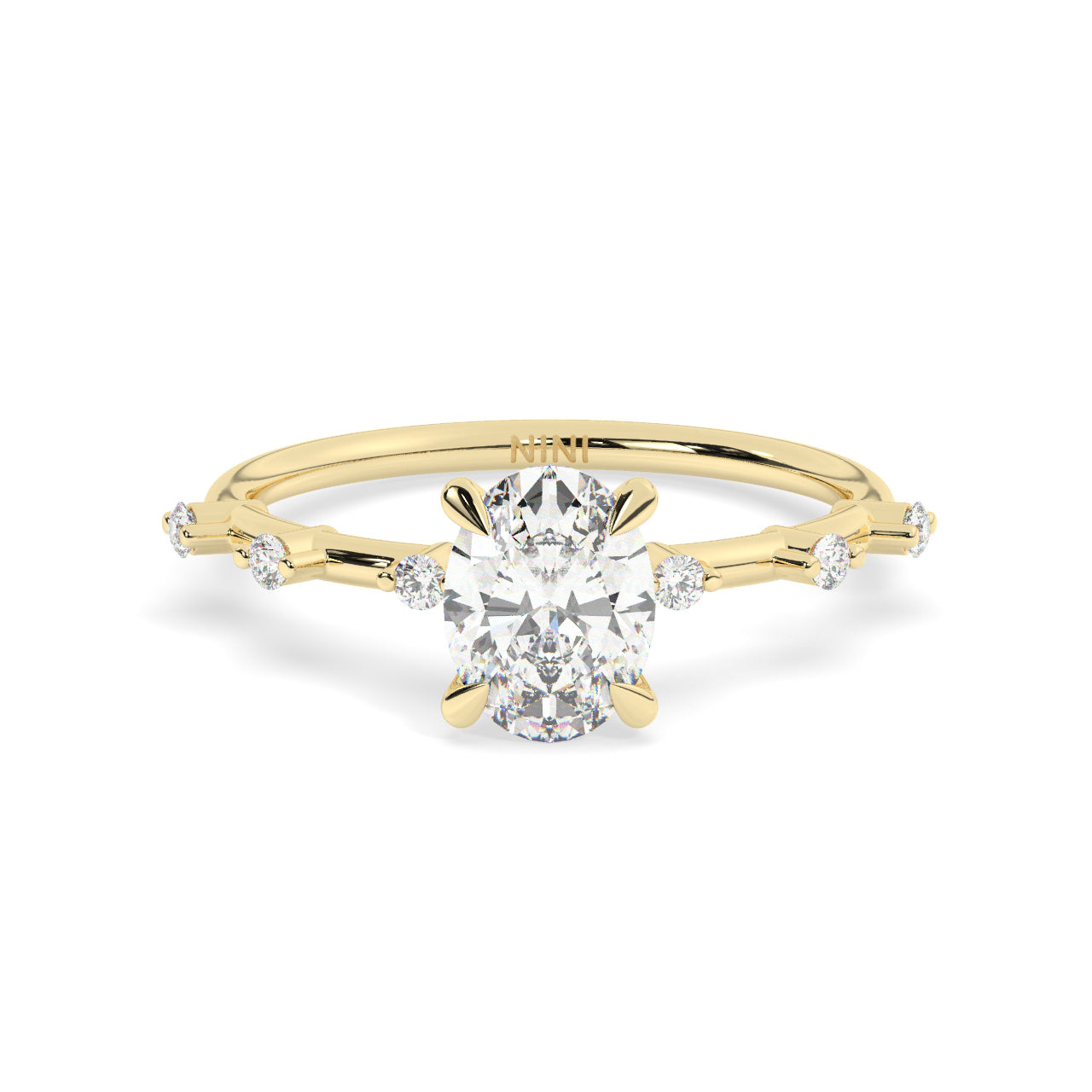 Lauren Engagement Ring - 1.00 Ct Oval