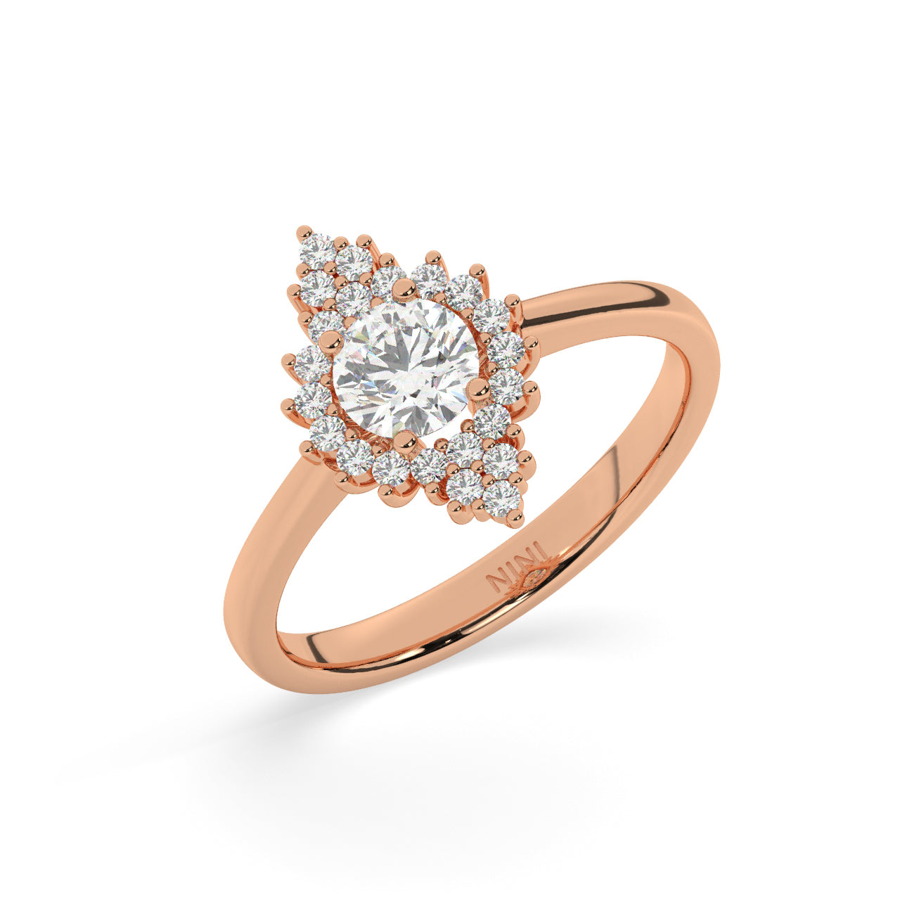 Adva Engagement Ring - 0.50 Ct