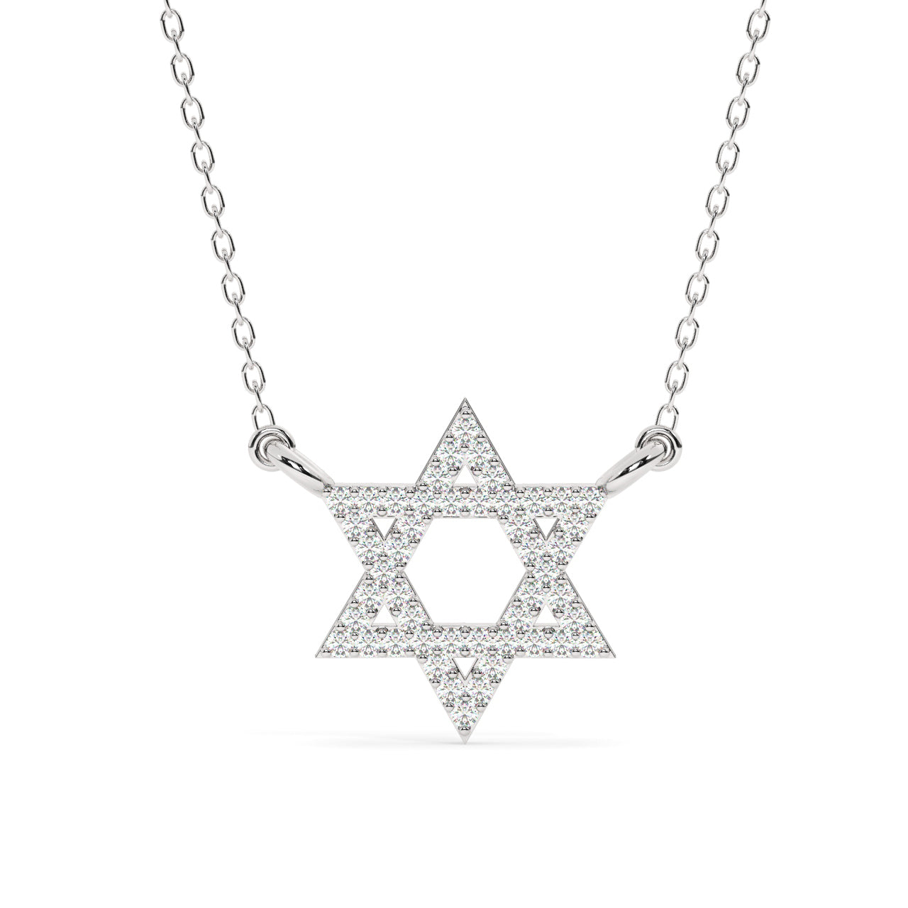 Magen David Diamond Necklace