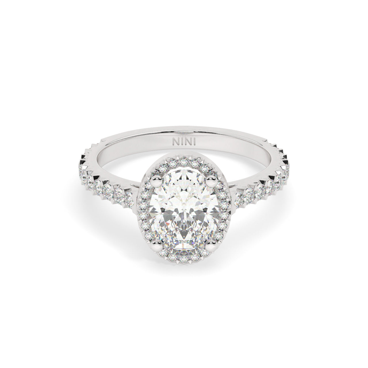 Hailey Engagement Ring - 1.50 Ct Oval