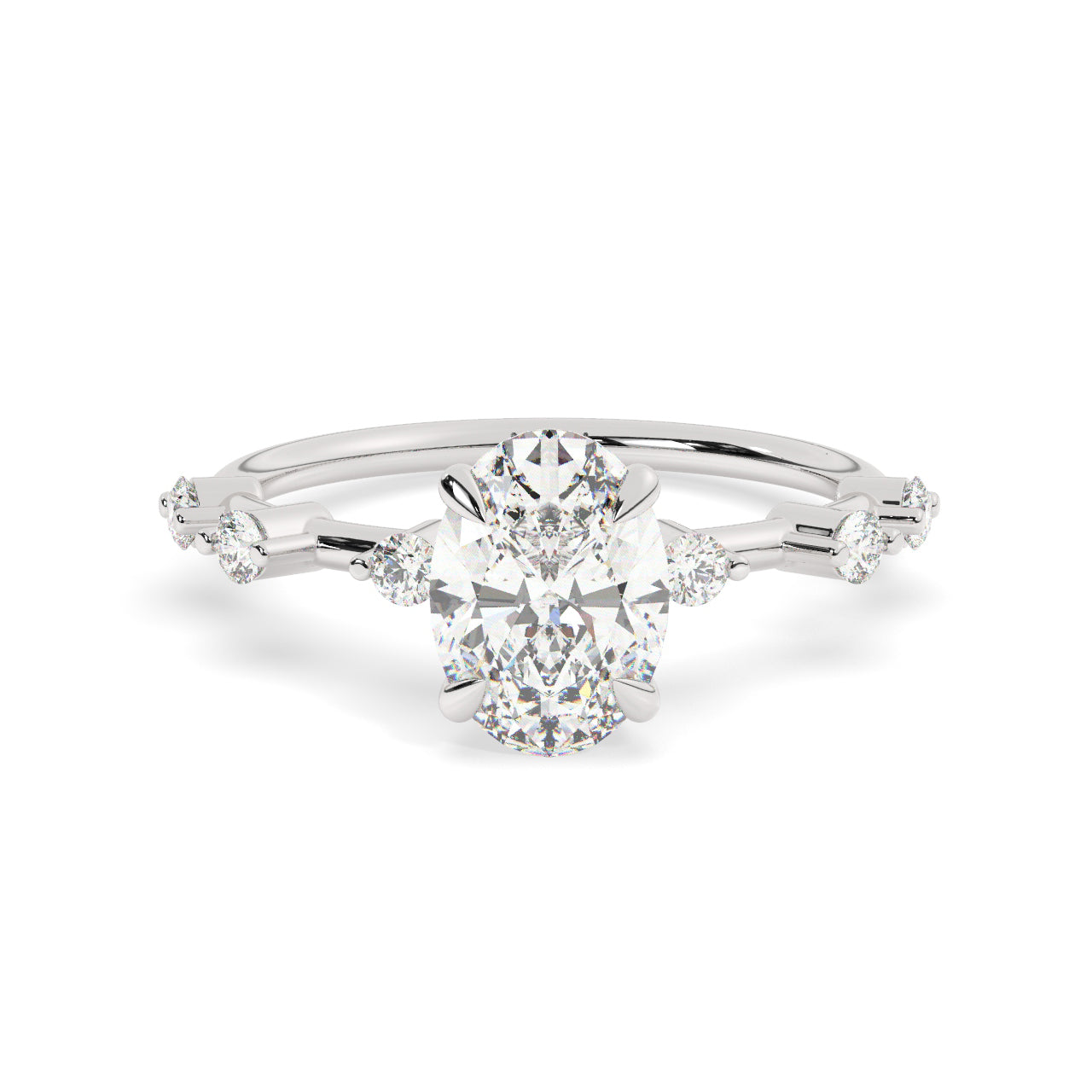 Lauren Engagement Ring - 1.50 Ct Oval