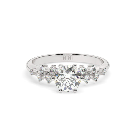 Fireworks Engagement Ring - 1.00 Ct