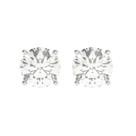 Lab-Grown Diamonds Martini Stud Earrings