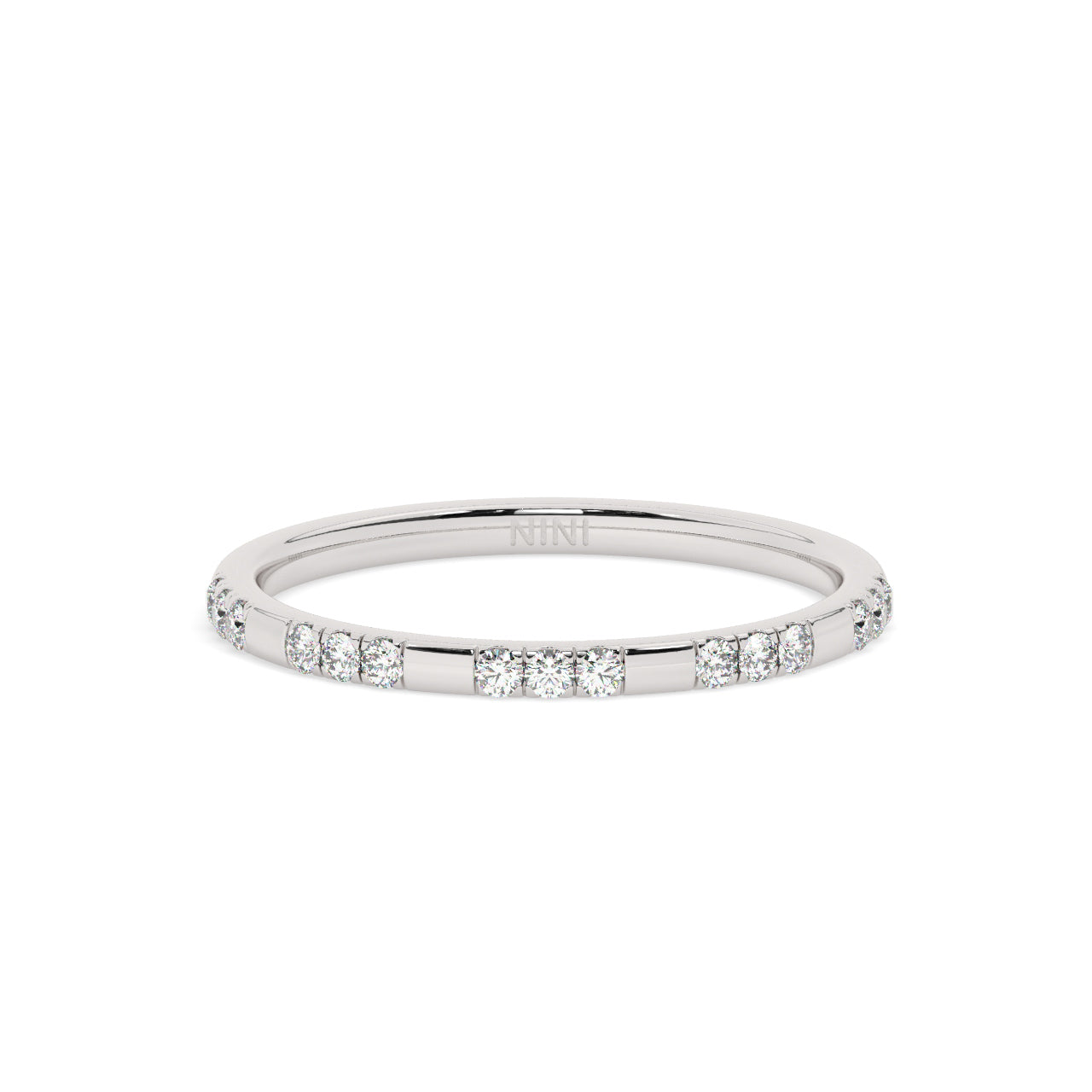 Mini 3 Diamond Spaces Band