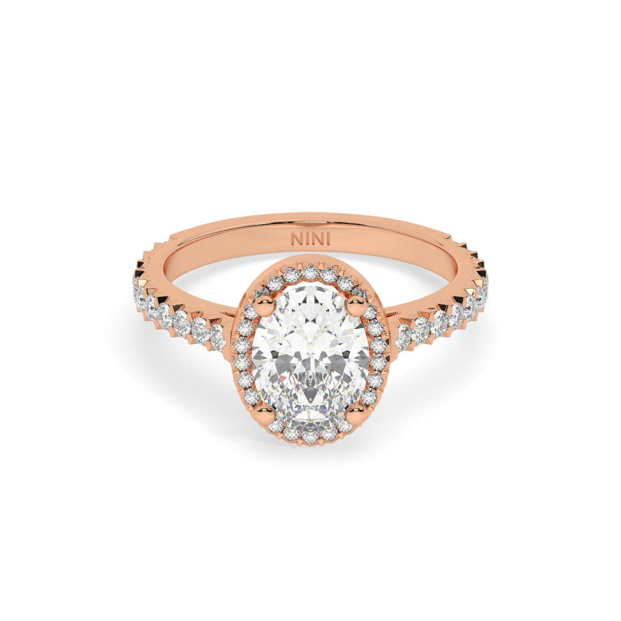 Hailey Engagement Ring - 1.50 Ct Oval