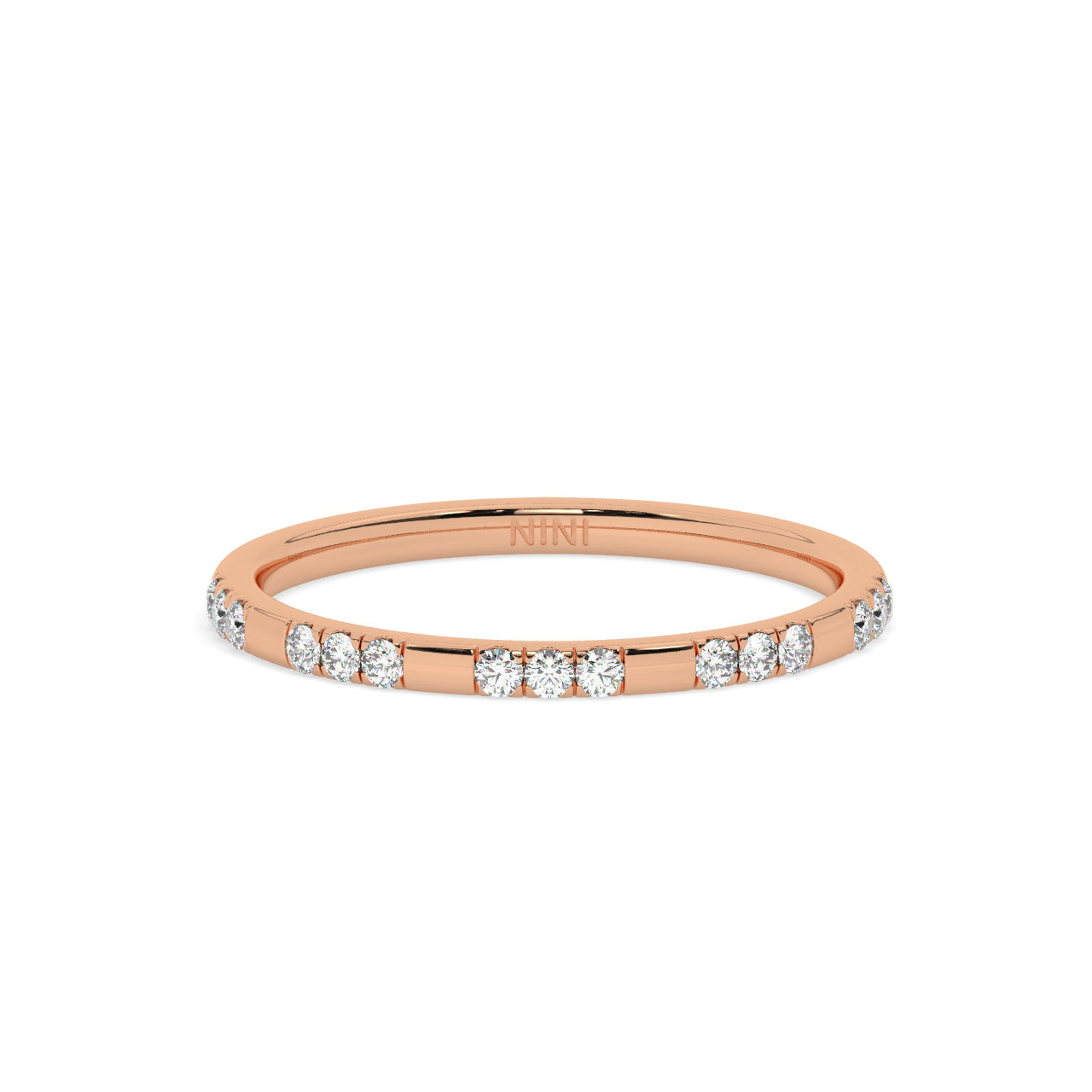 Mini 3 Diamond Spaces Band
