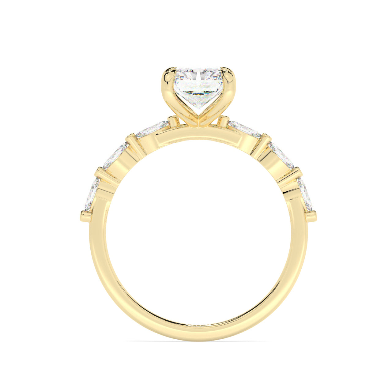 Emily Engagement Ring - 1.50 Ct Radiant