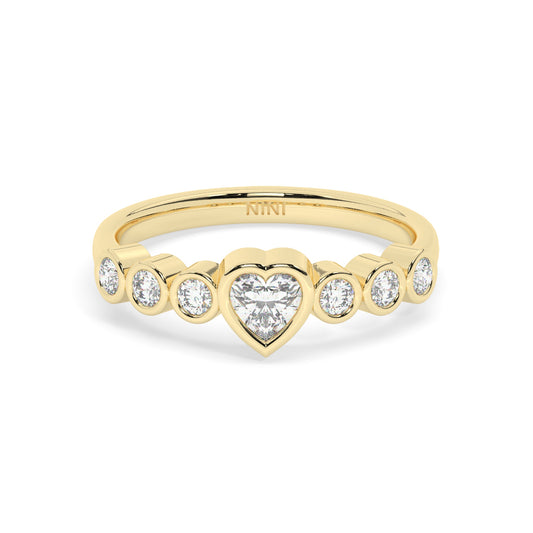 Barbie Heart Diamond Ring