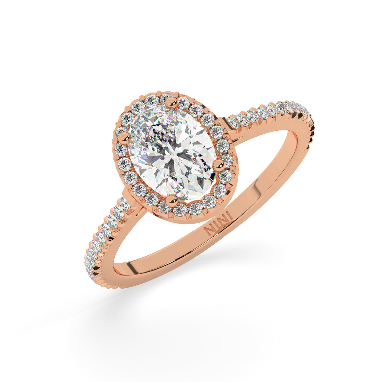 Hailey Engagement Ring - 1.00 Ct Oval