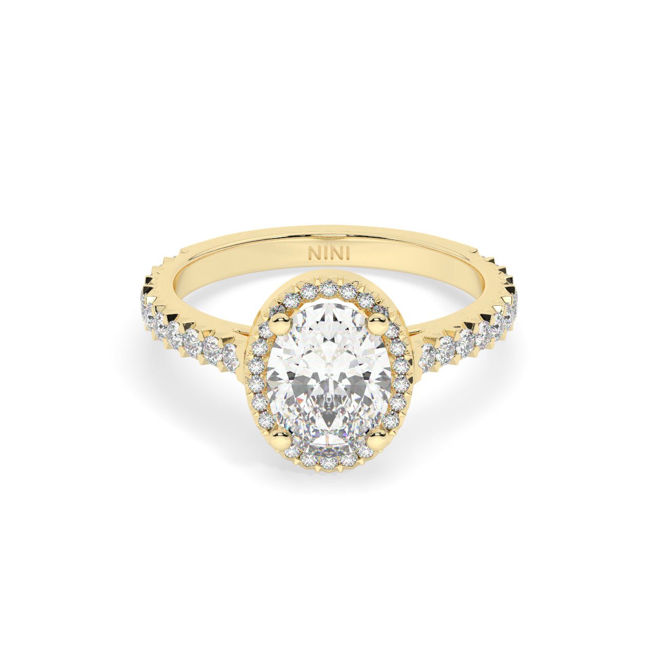 Hailey Engagement Ring - 1.50 Ct Oval