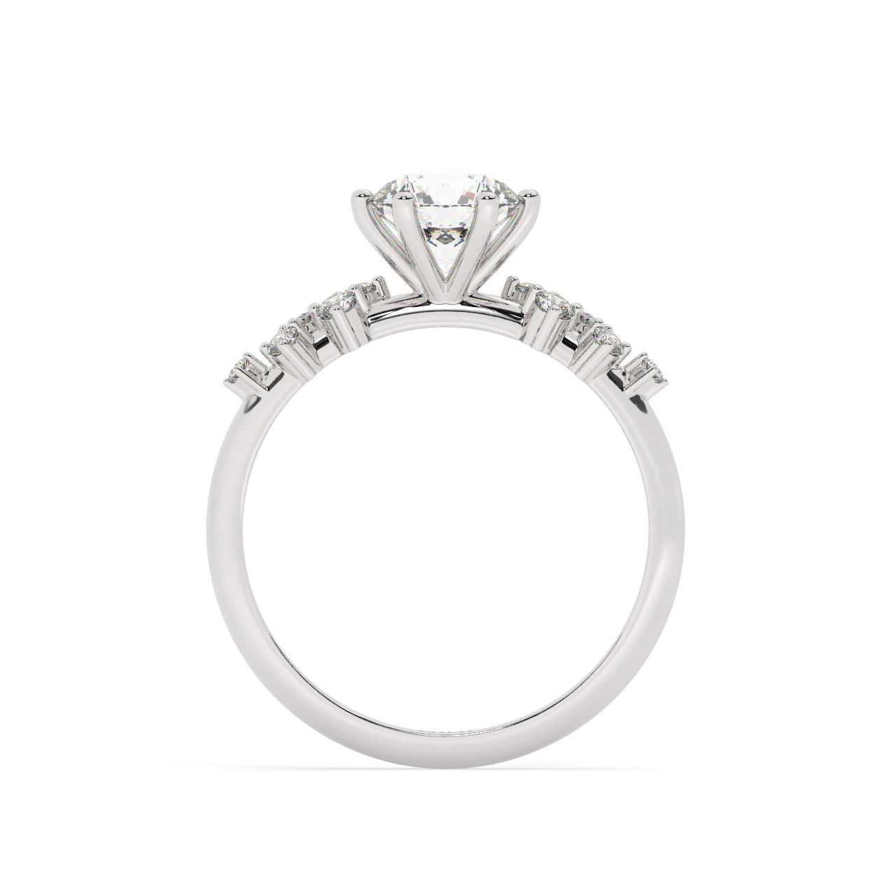 Fireworks Engagement Ring - 1.00 Ct