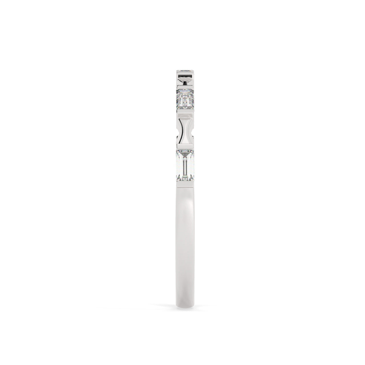 Bows And Baguettes Diamond Ring