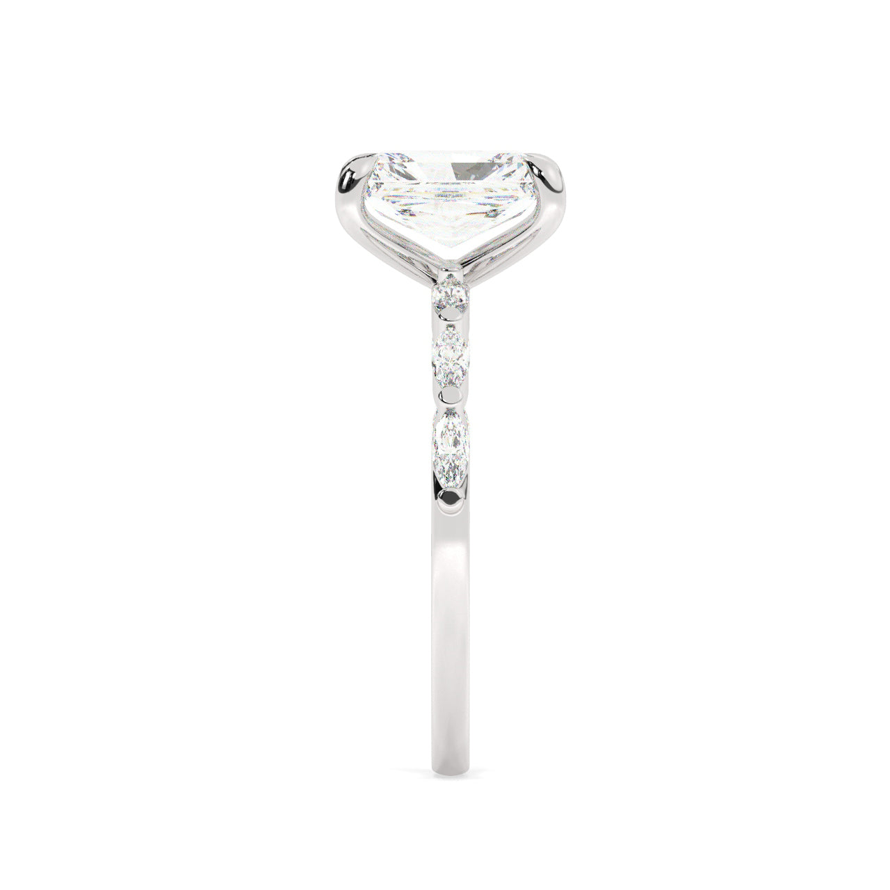 Emily Engagement Ring - 1.50 Ct Radiant