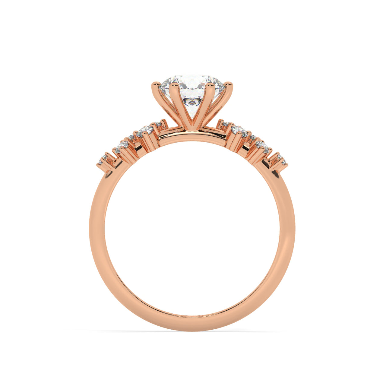 Fireworks Engagement Ring - 1.00 Ct