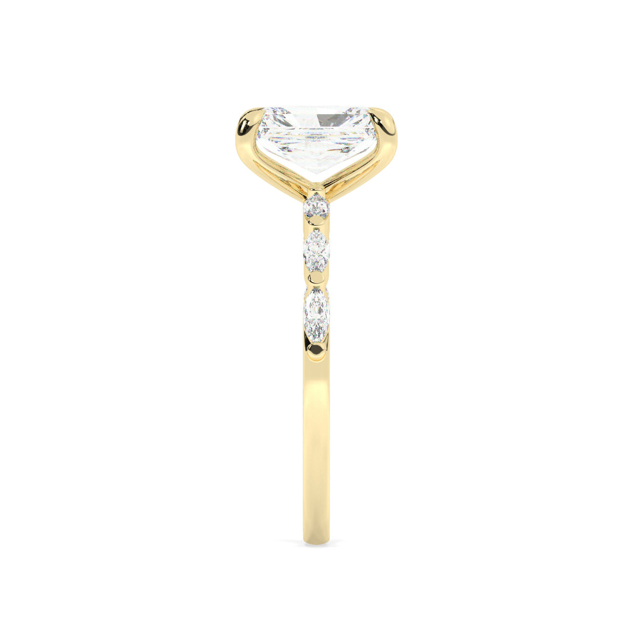 Emily Engagement Ring - 1.50 Ct Radiant