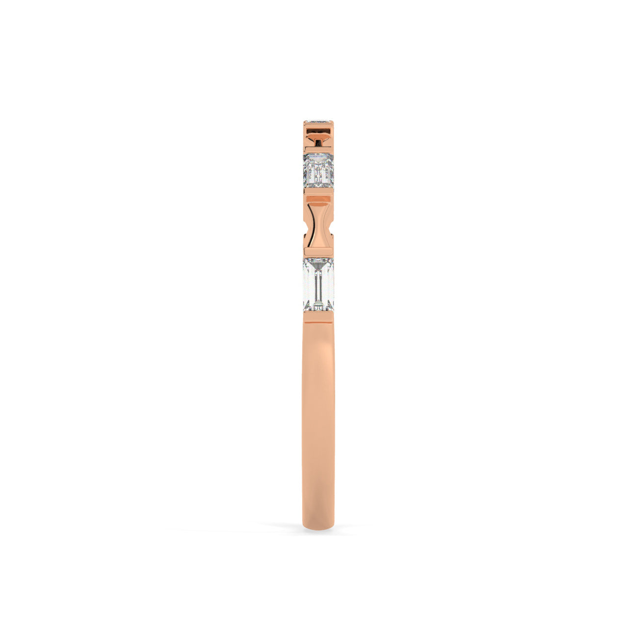 Bows And Baguettes Diamond Ring