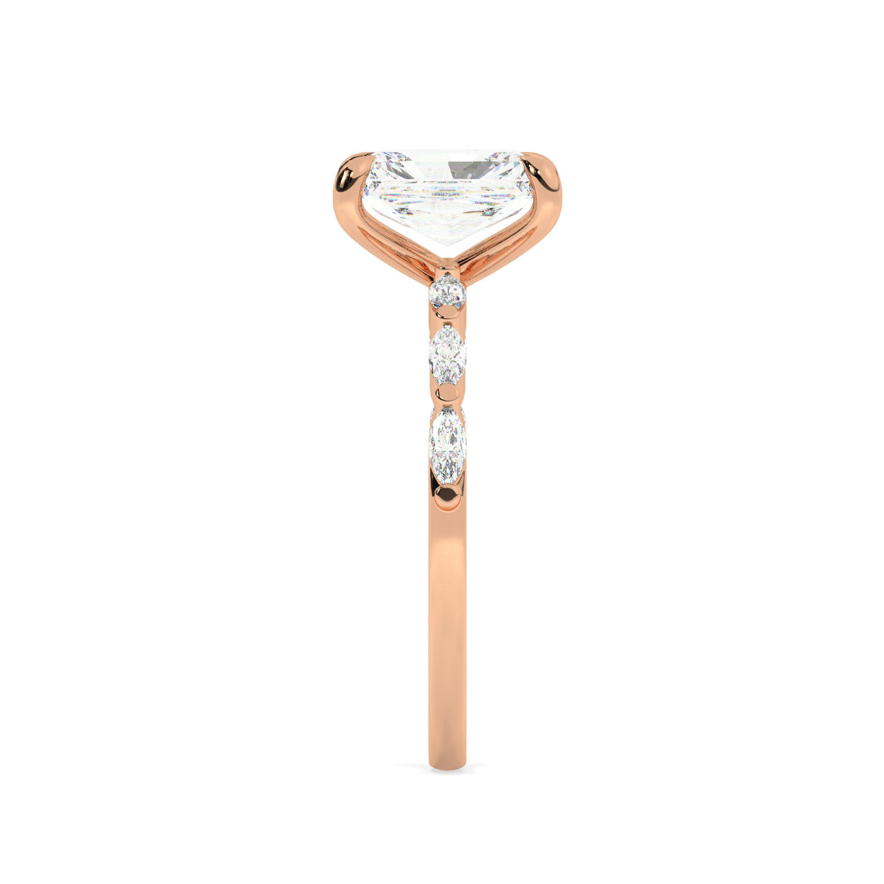 Emily Engagement Ring - 1.50 Ct Radiant