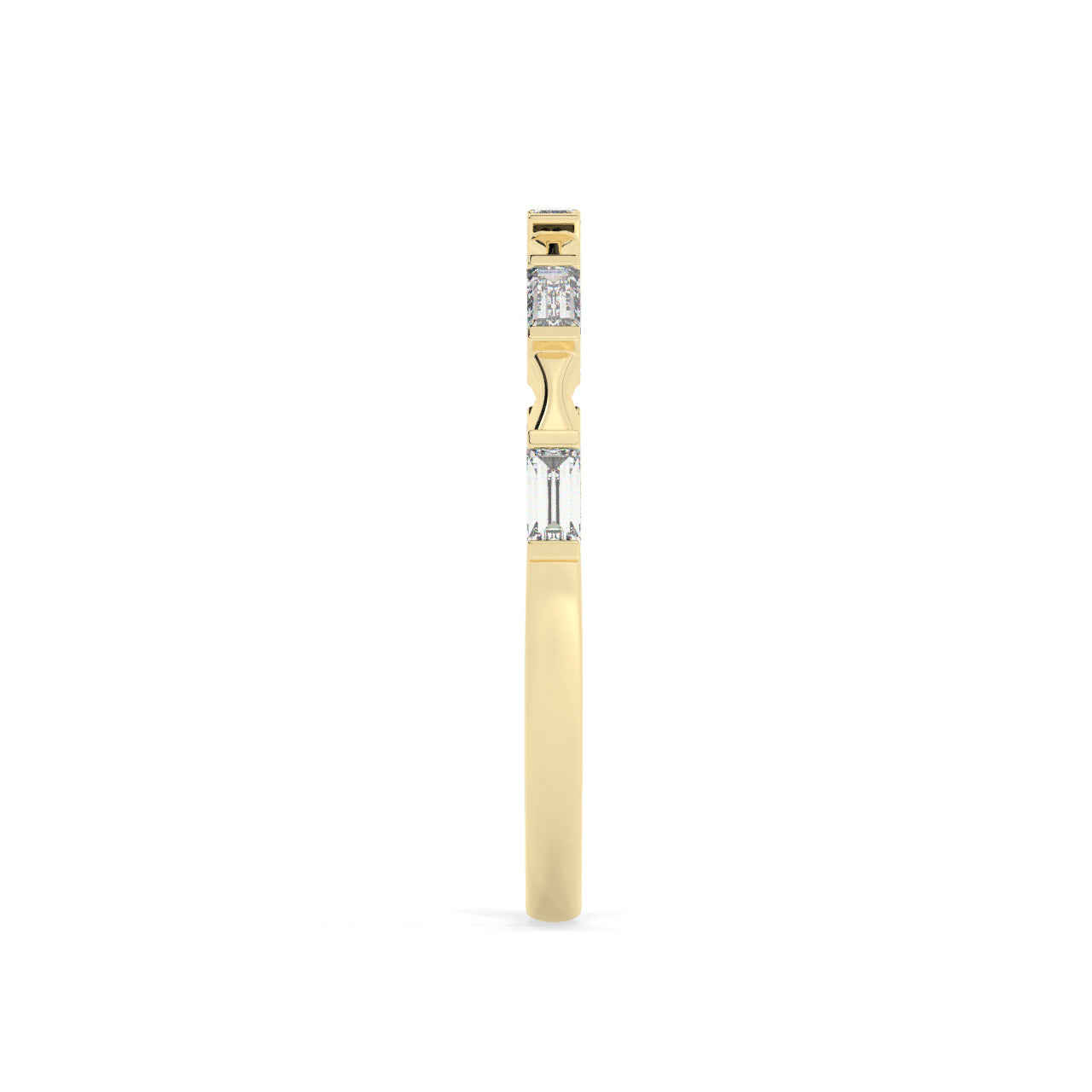 Bows And Baguettes Diamond Ring