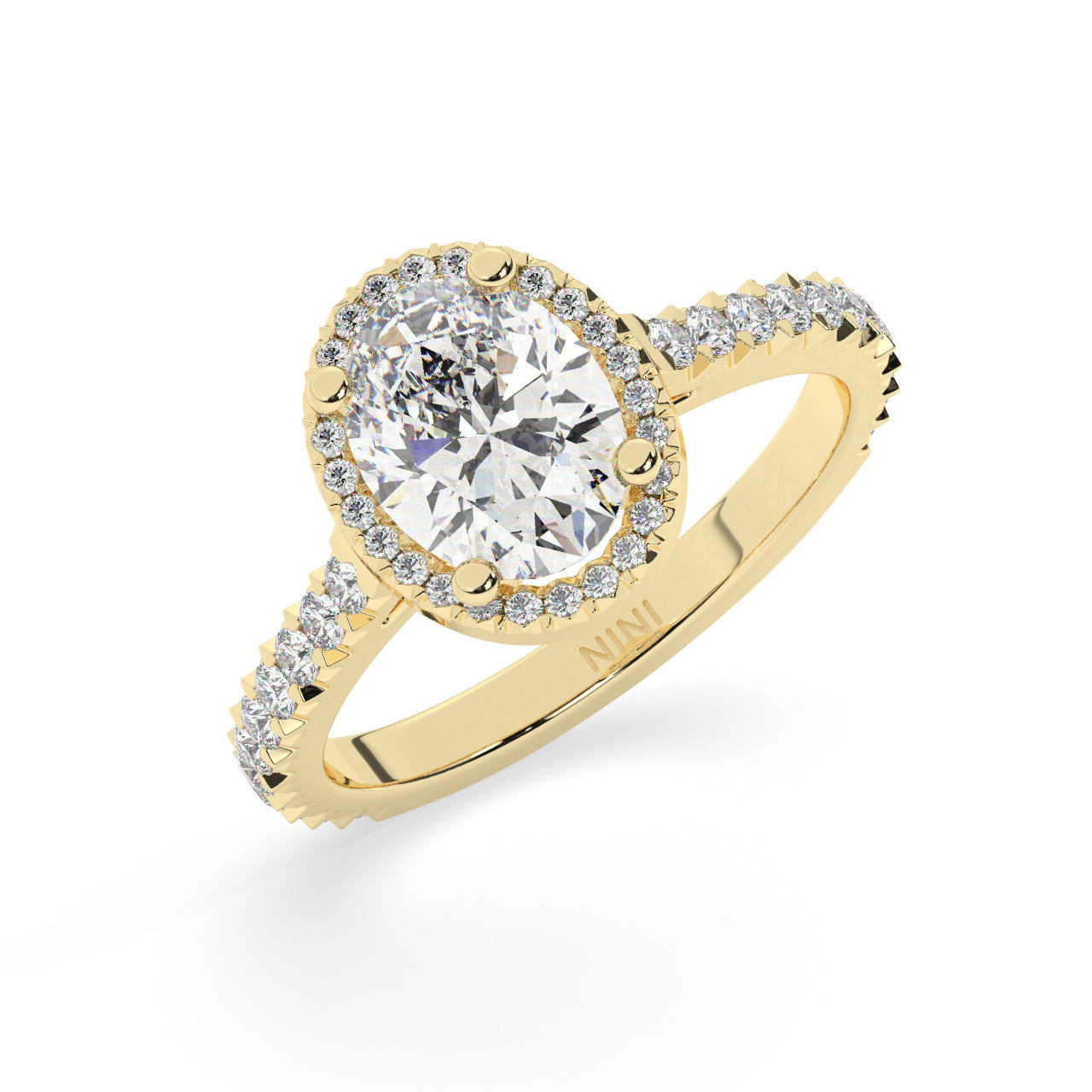 Hailey Engagement Ring - 1.50 Ct Oval
