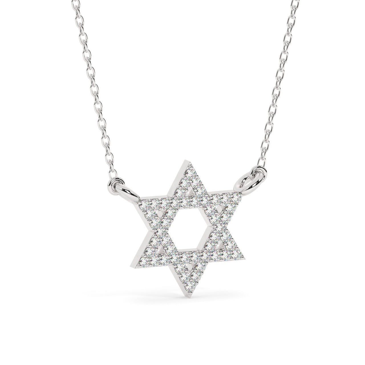 Magen David Diamond Necklace