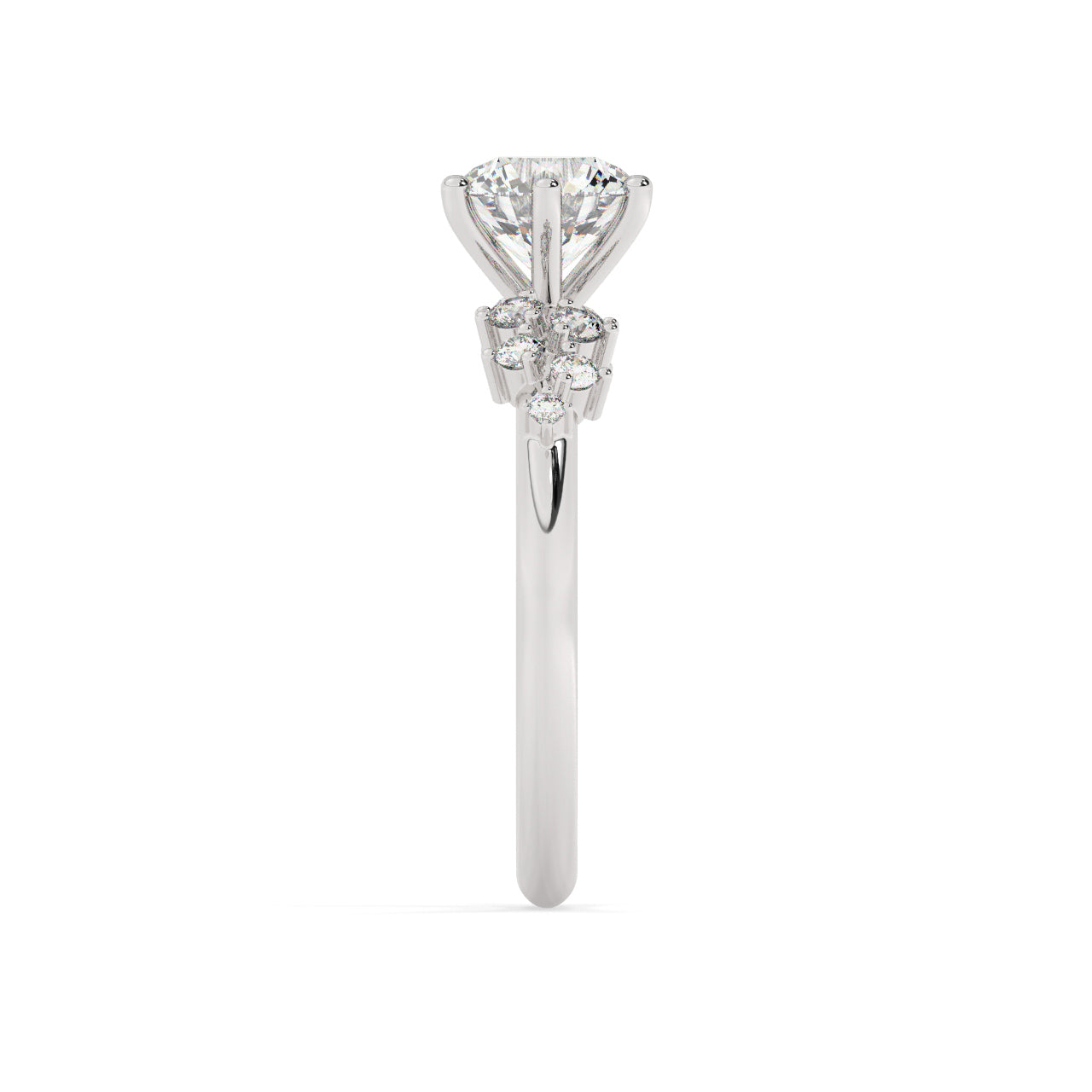 Fireworks Engagement Ring - 1.00 Ct