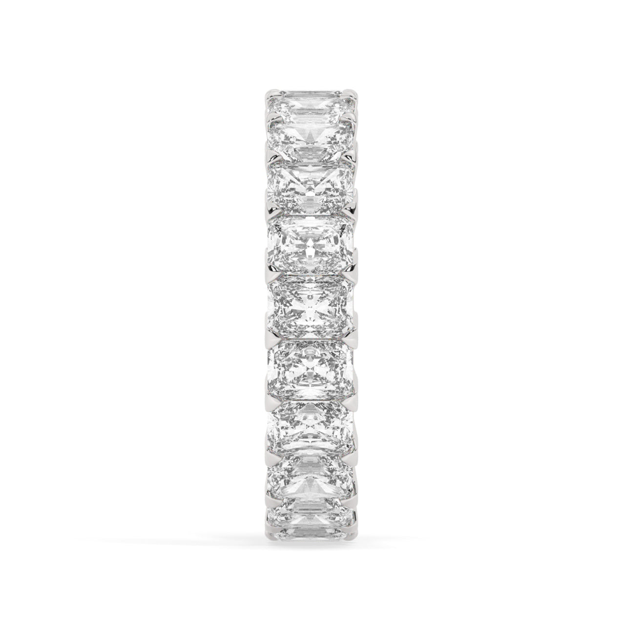 Radiant Cut Diamonds Eternity Ring - 0.25 Ct
