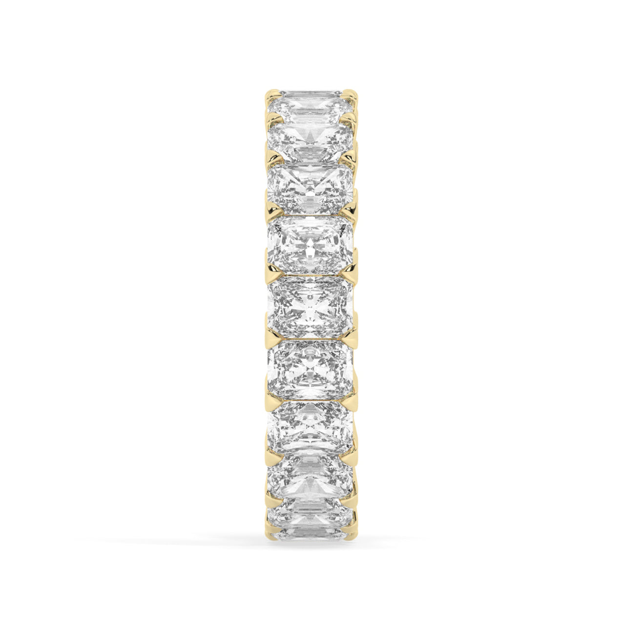Radiant Cut Diamonds Eternity Ring - 0.25 Ct