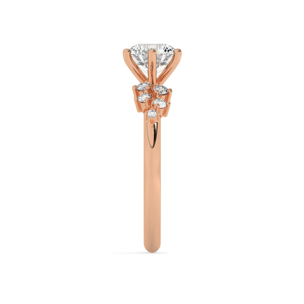 Fireworks Engagement Ring - 1.00 Ct