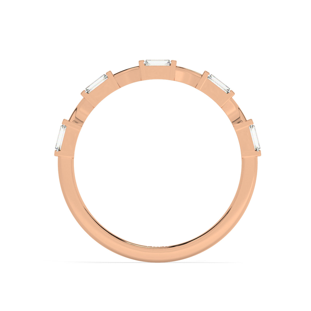Bows And Baguettes Diamond Ring