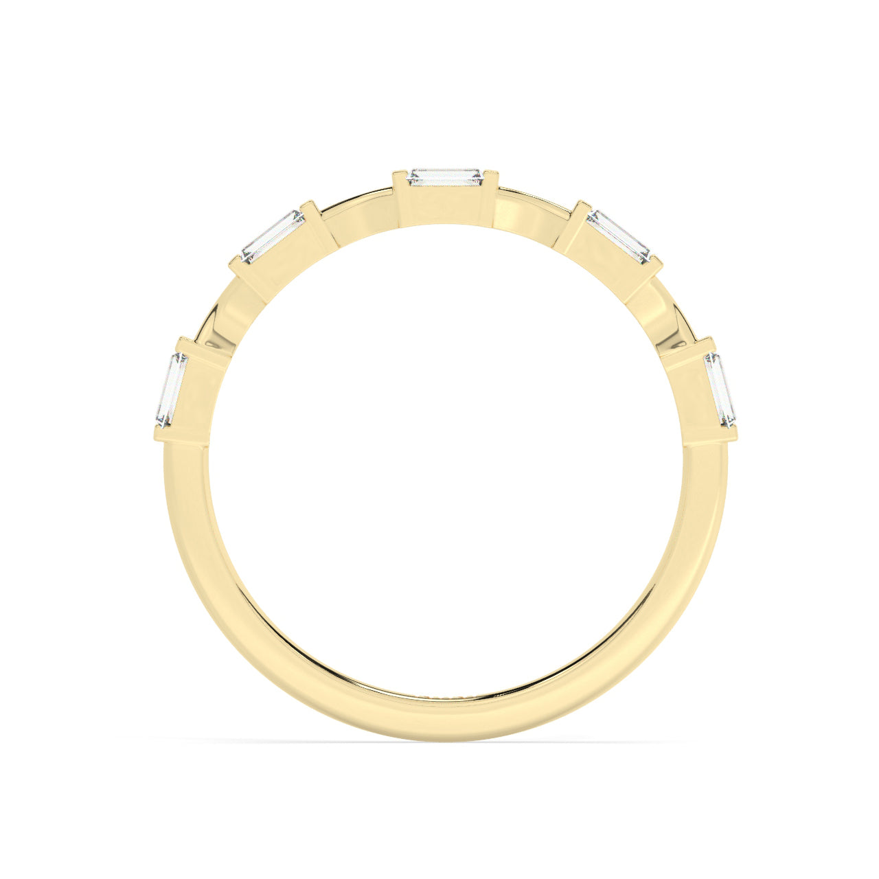 Bows And Baguettes Diamond Ring