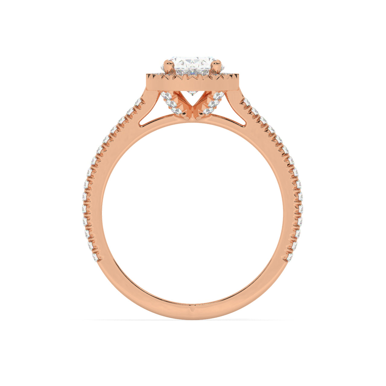 Hailey Engagement Ring - 1.00 Ct Oval