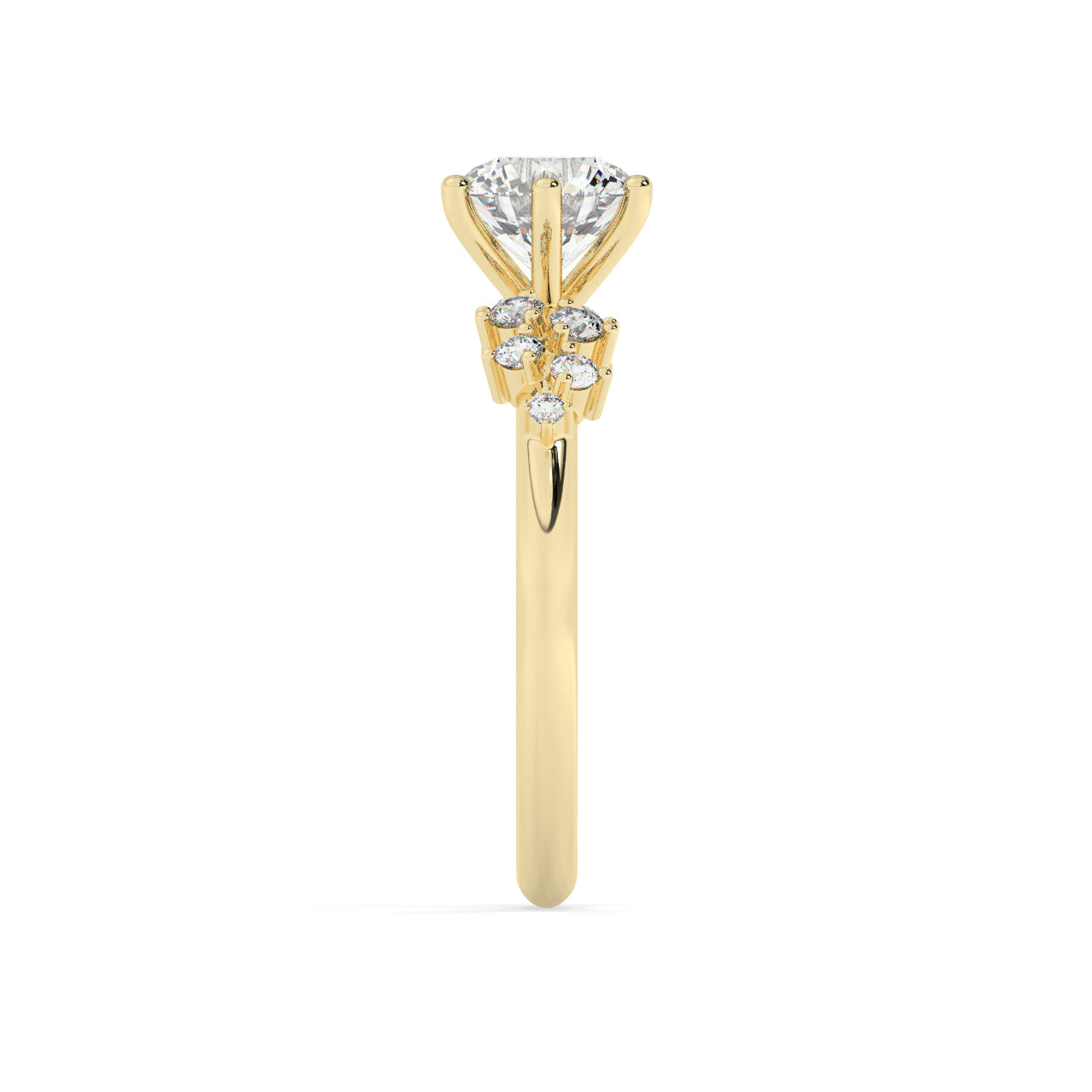 Fireworks Engagement Ring - 1.00 Ct