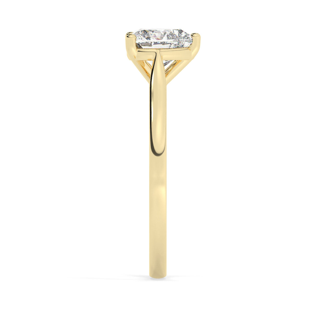 Solitaire Heart Shape Diamond Engagement ring - 2.00 Ct