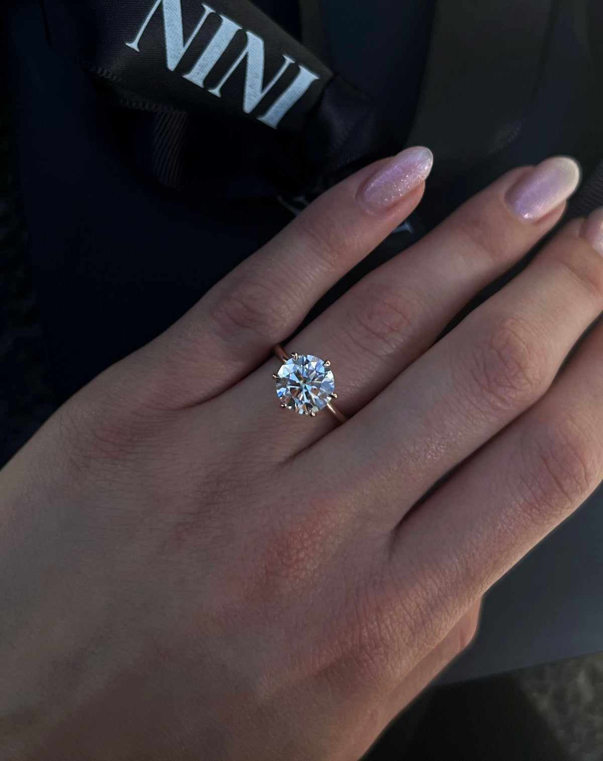 Solitaire Engagement Ring 3.00 Ct - 6 Prongs