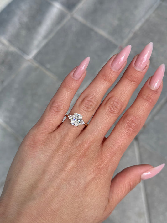 Terra Engagement Ring - 2.00 Ct Cushion