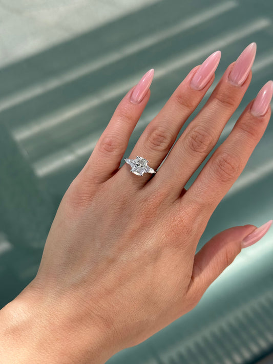 Fani Cushion Engagement Ring - 2.00 Ct