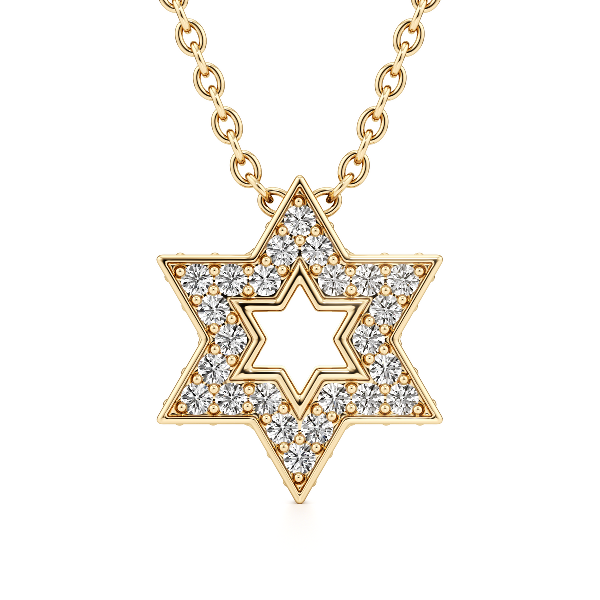 NINI Magen David Diamond Necklace