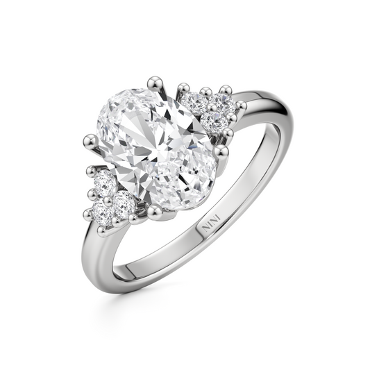Terra Engagement Ring - 1.50 Ct Oval